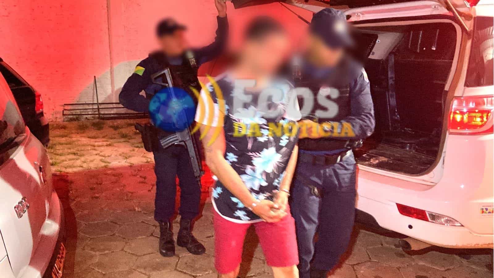 Ex-presidiário é preso pela PM com mais de 15 kg de drogas em blitz na AC-40