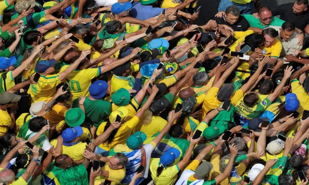 O ex-presidente Jair Bolsonaro deu mostras de sua força política, avaliam analistas (Foto: Carla Carniel/Reuters)