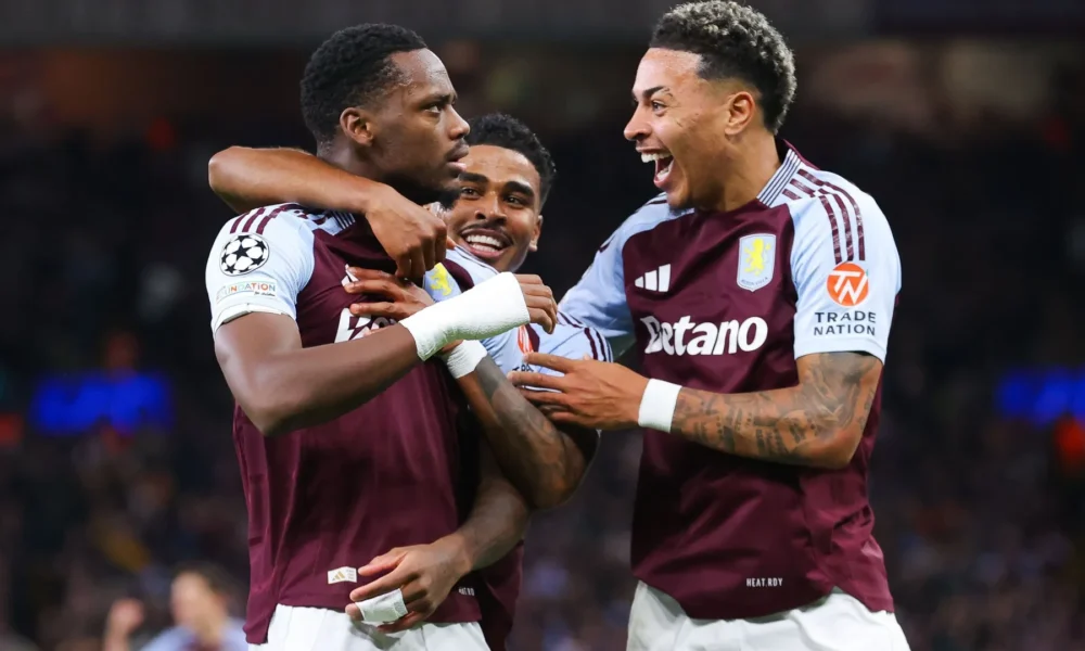 jhon-duran-aston-villa-e1727902546581 Jhon Duran foi o herói da vitória do Aston Villa sobre o poderoso Bayern de Munique • James Gill - Danehouse/Getty Images