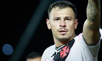 Hugo Moura comemora gol do Vasco sobre o Cuiabá • Matheus Lima/Vasco