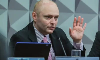 Walter Delgatti Neto, em depoimento no Congresso Nacional (Foto: Lula Marques/Agência Brasil)