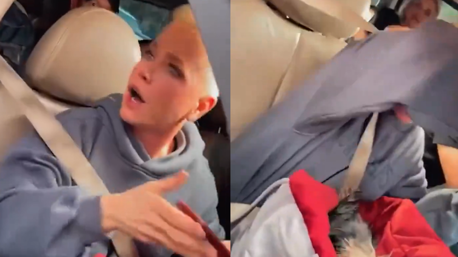 Fã cospe em Xuxa após show na Arena Corinthians; veja