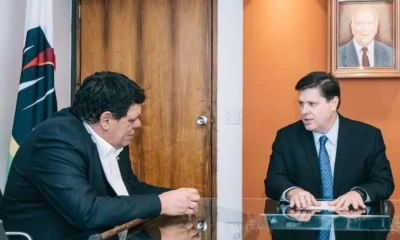 0ad412cce3fb7d4d55b52369821f5a84-1000×600 Flaviano Melo conversa com Baleia Rossi em Brasília, em 03/05/23 I Amazonoticias/reprodução