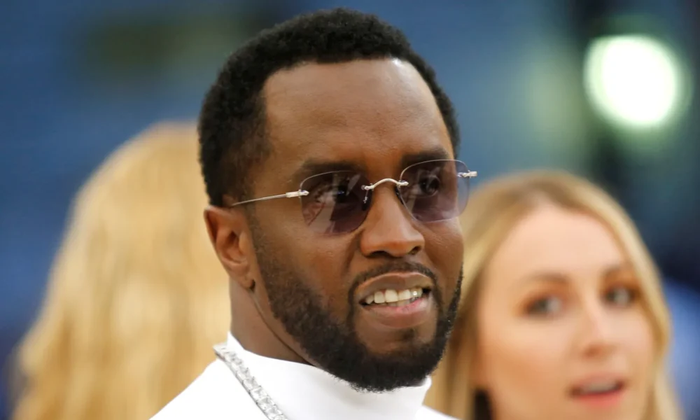 Sean Diddy Combs no Met Gala em Nova York • REUTERS/Eduardo Munoz