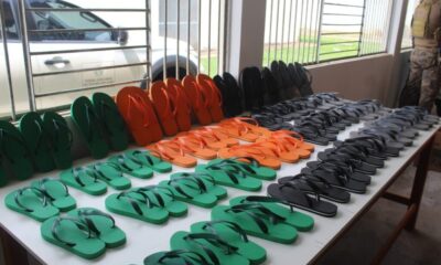 3-1024×682 Iapen e TJ/AC inauguram primeira fábrica de chinelos dentro do sistema prisional do Estado. Foto: Zayra Amorim/Iapen