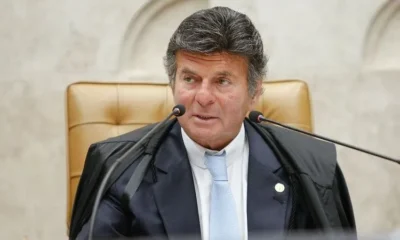 Ministro Luiz Fux, do STF • Fellipe Sampaio/SCO/STF