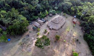 Foto da Aldeia Nova Esperança na TI Yawanawá (Divulgação)