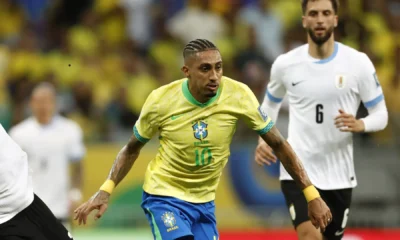 Raphinha rebate vaias da torcida para a Seleção Brasileira • Rafael Ribeiro / CBF