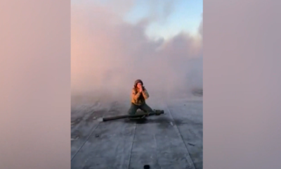 Ex-professora de jardim de infância da Ucrânia derruba míssil russo. • DEFESA DA UCRÂNIA