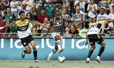Fluminense e Criciúma disputaram a 35ª rodada do Brasileirão • LUCAS MERÇON / FLUMINENSE F.C.