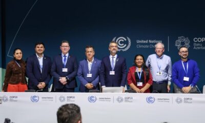 Governadores e gestores estaduais da Região Norte marcaram presença em painel da COP29. Foto: Pedro Devani/Secom