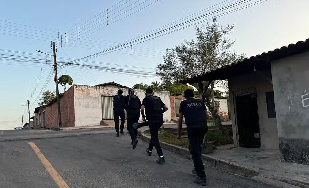 Alvo de operação contra tráfico de drogas é morto pela polícia em Teresina — Foto: Divulgação/SSP-PI