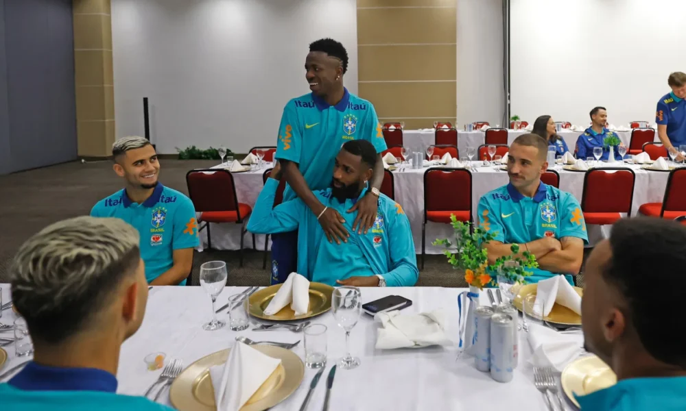 Seleção Brasileira se apresenta no Pará • Reprodução CBF: Rafael Ribeiro / CBF