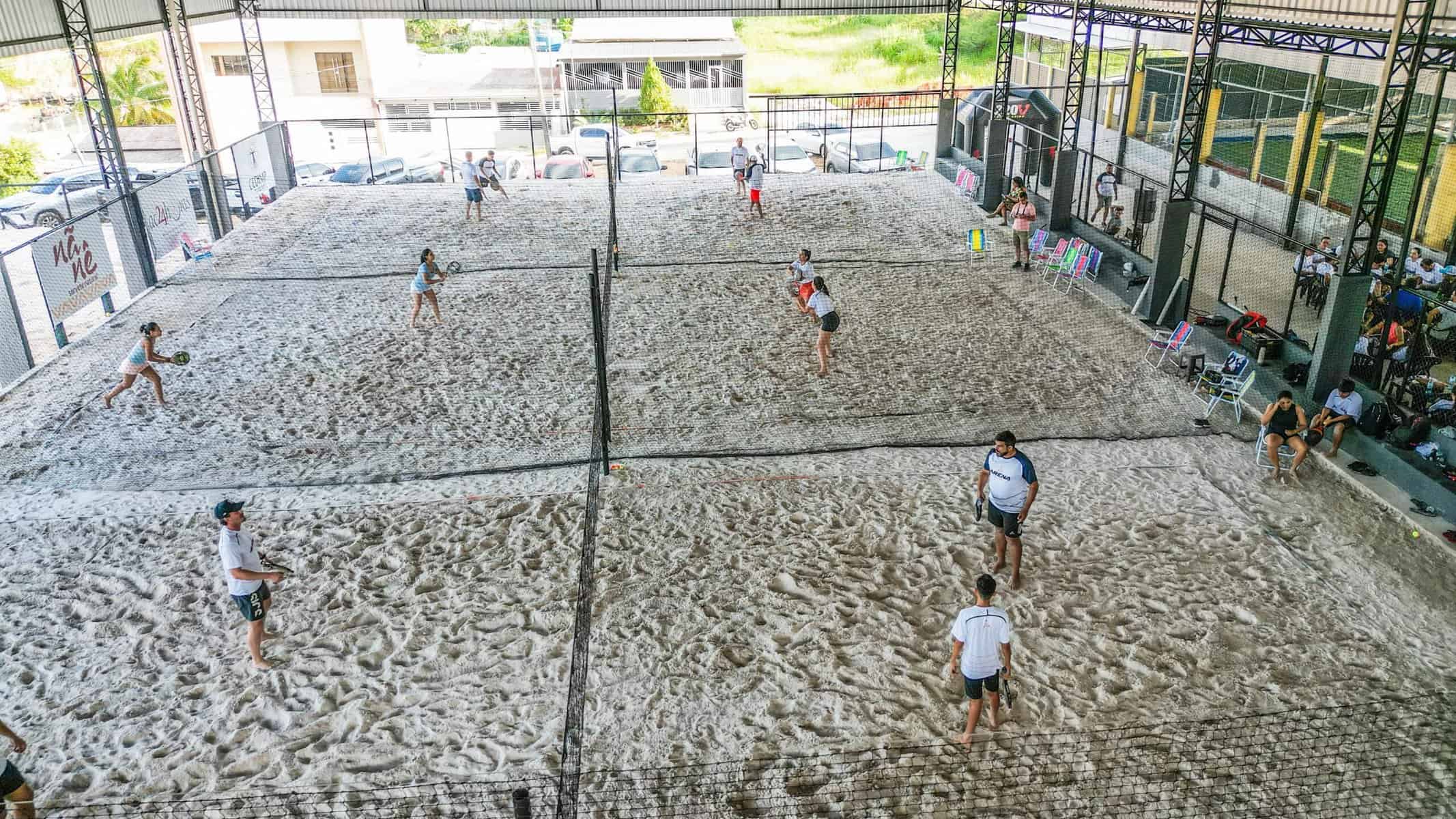 Arena Beach Juruá inaugura com torneio de tennis e atividades gratuitas