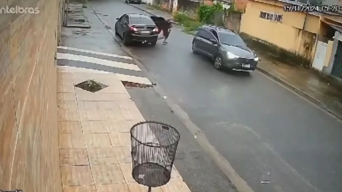 Vídeo: policial penal reage a tentativa de assalto e dispara contra criminosos