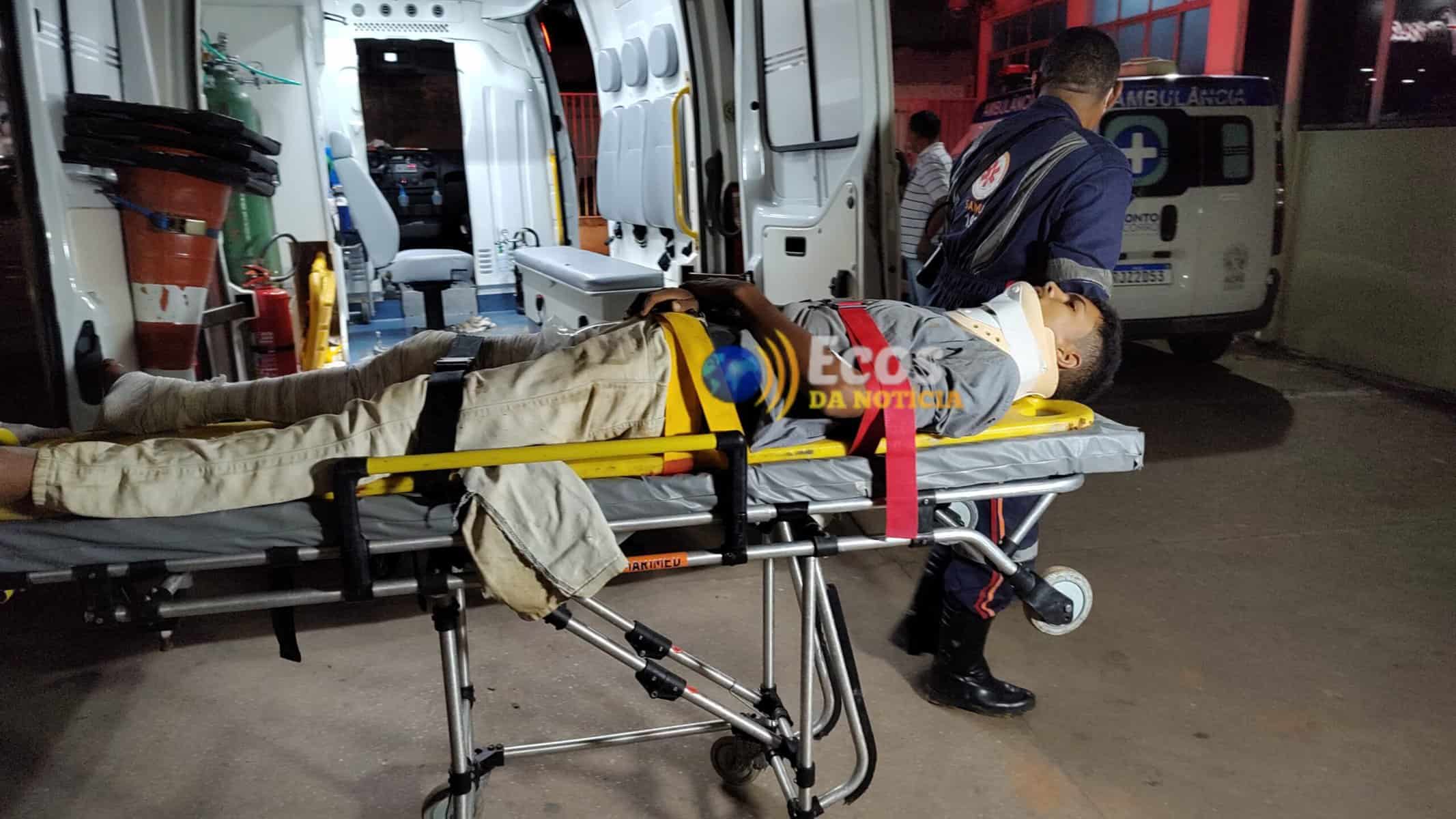 Colisão entre motocicletas deixa dois feridos na estrada de Porto Acre