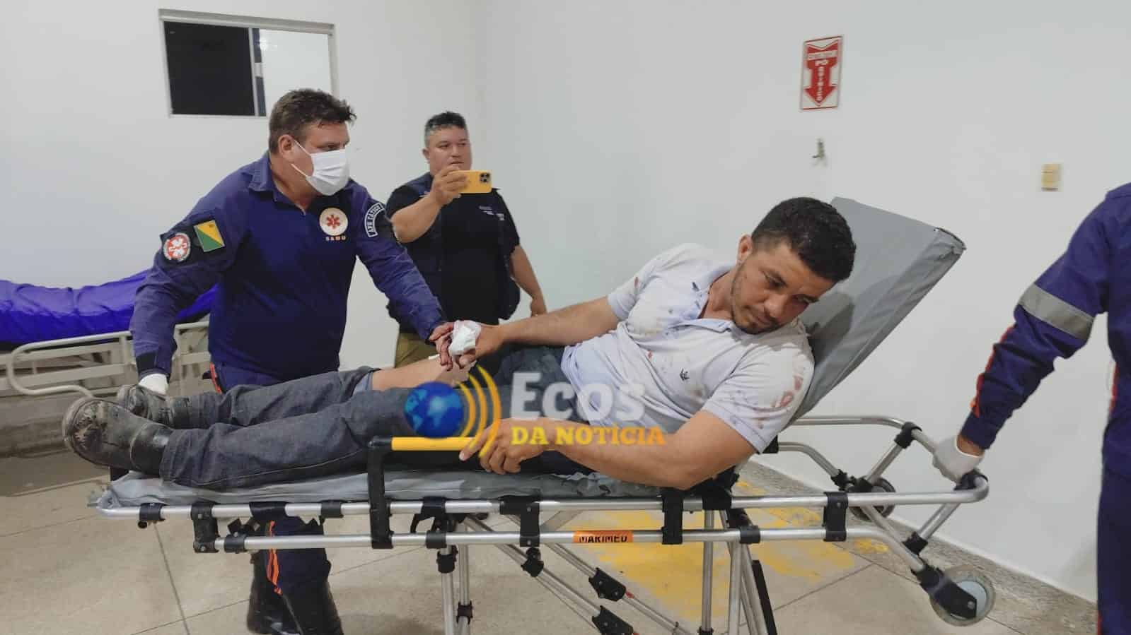 Ex-marido é ferido a golpes de faca pelo atual de mulher ao tentar visitar a filha