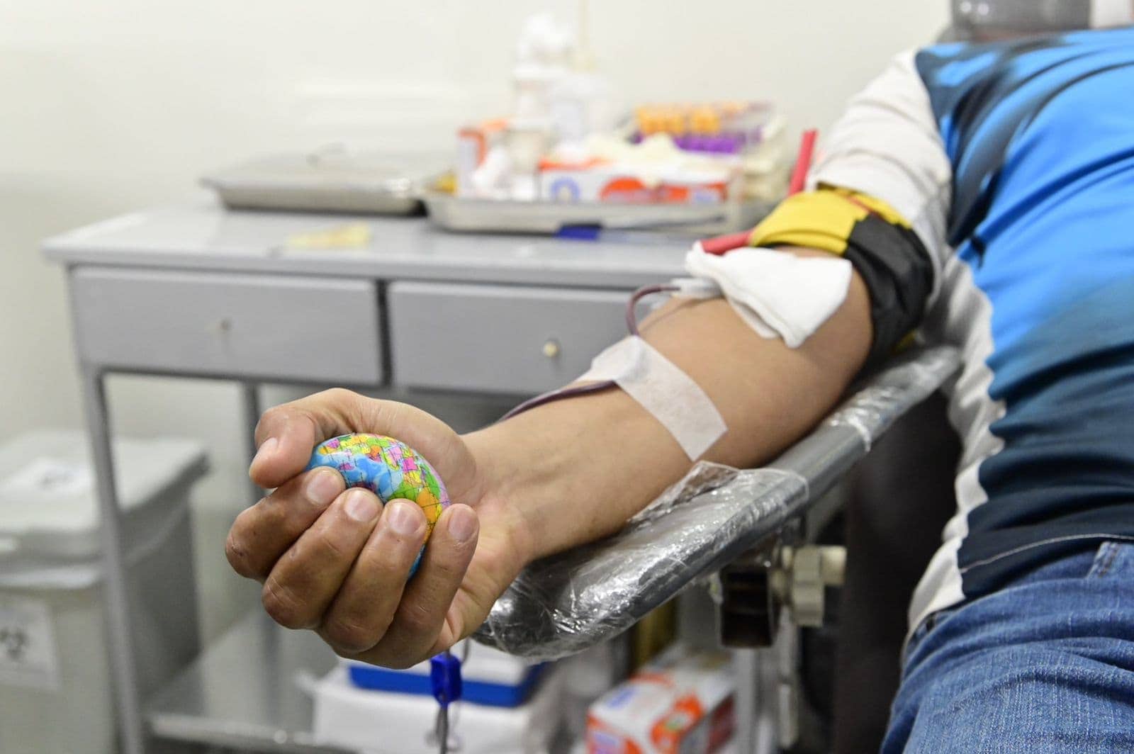 Hemoacre bate recorde de doações no Dia Nacional do Doador de Sangue