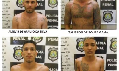 Quatro presidiários ainda estão foragidos do Complexo Penitenciário de Rio Branco — Foto: Arquivo/Iapen-AC