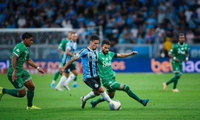 Grêmio e Juventude se enfrentaram pela 34ª rodada do Brasileirão • Divulgação Juventude: Fernando Alves/ECJ