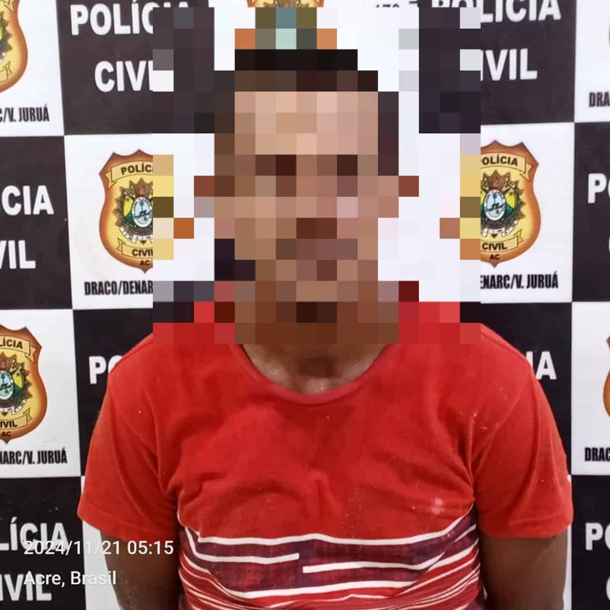 Polícia Civil do Acre prende suspeito de série de furtos em Cruzeiro do Sul