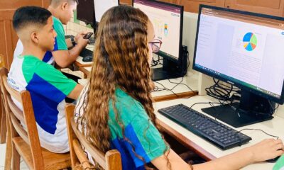 Aluna Laura Abisaque, do 8º ano, foi a vencedora da fase estadual. Foto: Patrícia Macedo