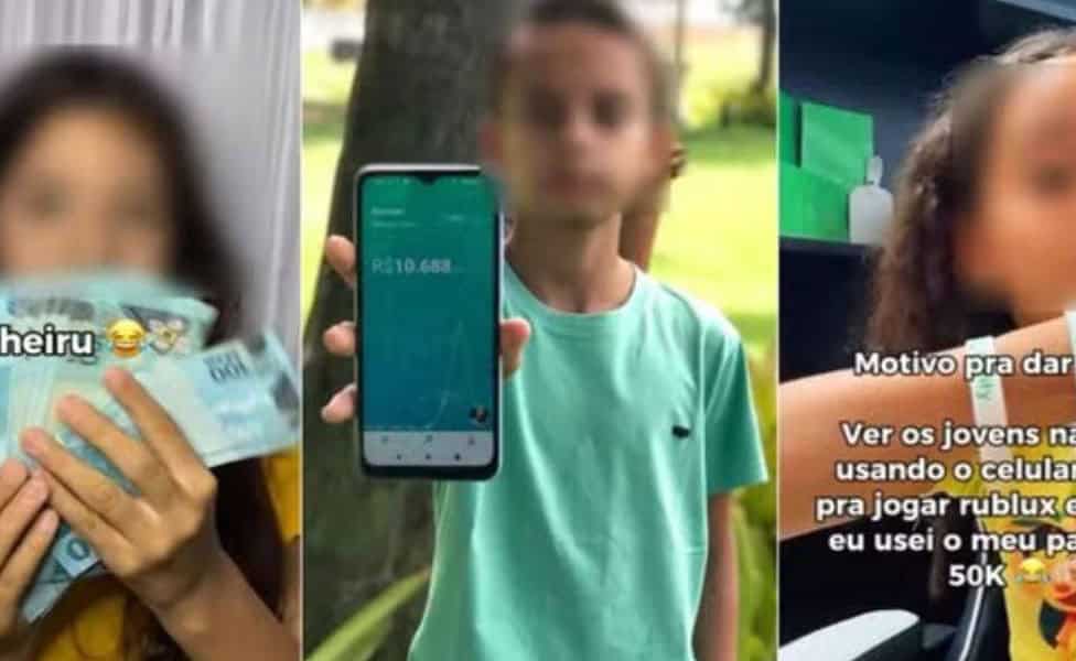 'Influenciadores mirins' tentam atrair outros jovens para 'trabalho' supostamente rentável; veja detalhes  |   Bnews - Divulgação Reprodução / Instagram