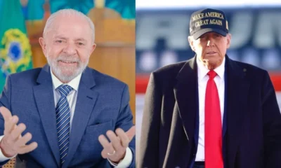 Lula e Donald Trump: brasileiro parabenizou vitória de republicano nas eleições dos EUA.Lula e Donald Trump: brasileiro parabenizou vitória de republicano nas eleições dos EUACréditos: Ricardo Stuckert PR / Facebook Donald Trump