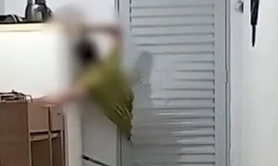 homempreso Homem tentava entrar na casa da mulher após desentendimento | Bnews - Divulgação Reprodução / Redes Sociais