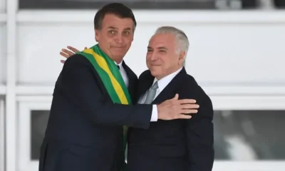 jair-bolsonaro-e-michel-temer-2 Os ex-presidentes Jair Bolsonaro (PL) e Michel Temer (MDB) (Foto: Mateus Bonomi/Agif/Estadão Conteúdo)