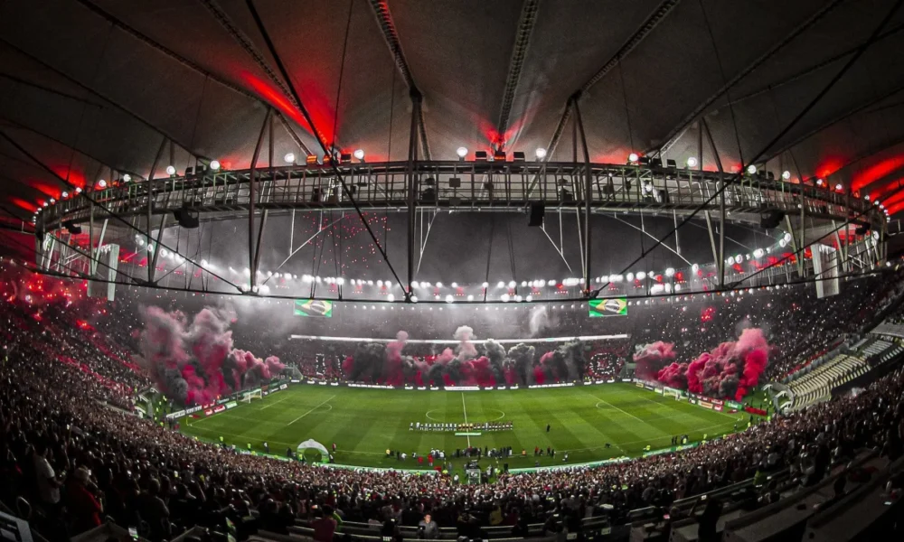 Estádio do Maracanã, no Rio de Janeiro • Paula Reis/Flamengo