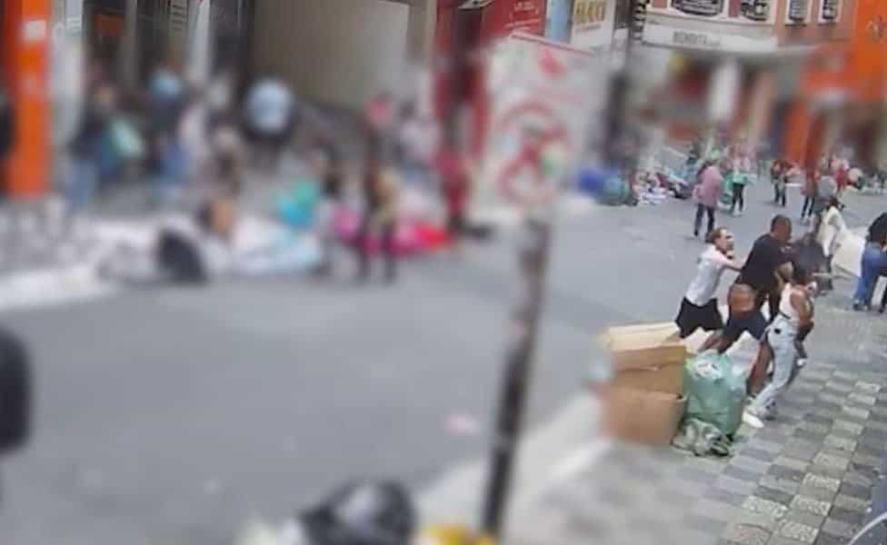 Homem foi preso em flagrantes após a situação que ocorreu neste sábado (23)  |   Bnews - Divulgação Foto: Reprodução / Redes Sociais