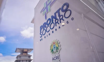 Homem foi encaminhado ao Pronto-Socorro de Rio Branco — Foto: Júnior Aguiar/Secom