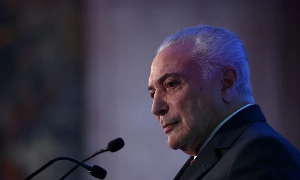 tagreuters.com2023binary_LYNXMPEJ5T0XP-FILEDIMAGE Ex-presidente Michel Temer • 03/02/2023REUTERS/Rodrigo Antunes