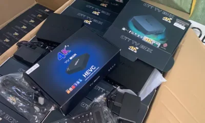 TV boxes apreendidas em outubro de 2020, em operação conjunta de Polícia Civil, Polícia Federal e Receita Federal — Foto: Divulgação