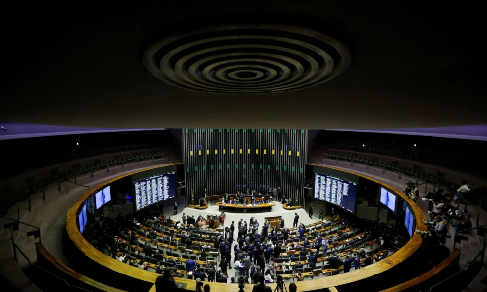 Plenário da Câmara dos Deputados, em Brasília (DF) (Foto: Reuters/Adriano Machado)