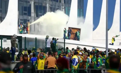 Ataques violentos de 8 de janeiro de 2023 (Foto: Marcelo Câmara/Agência Brasil)