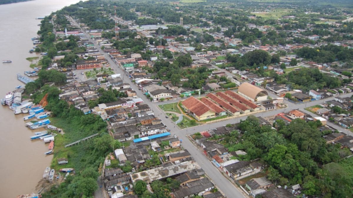 Durante temporal, avião de pequeno porte cai em Manicoré, no interior do Amazonas