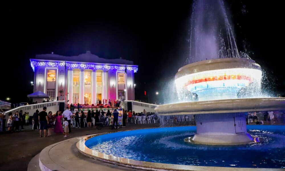 Luzes do Palácio Rio Branco serão acendidas durante o evento. Foto: Neto Lucena/Secom