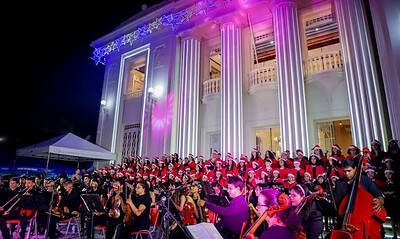 CANTATA-NATALINA-25-1024×681 Mais de 150 músicos participarão da Cantata de Natal de 2024. Foto: Neto Lucena/Secom