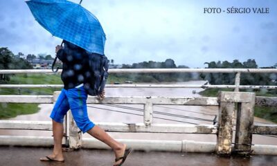 CHUVA_FORTE- Registro de chuva no Centro da Capital - Foto: Sérgio Vale