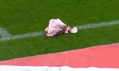 Cabeca-porco-Palmeiras-Corinthians-e1730763995547 Cabeça de porco arremessada no gramado no clássico entre Corinthians e Palmeiras • Reprodução