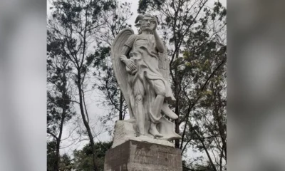 Estátua de Lúcifer com 5 metros de altura integra santuário no RS • Equipe Tata Helio