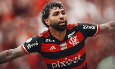 Flamengo-e1733693909980 Gabigol marcou pelo Flamengo em jogo de despedida • Divulgação/Flamengo