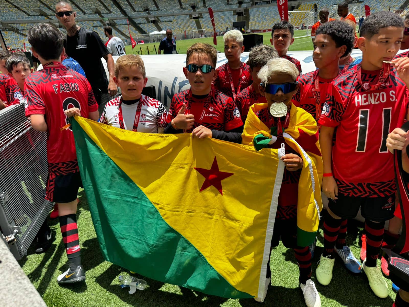 Garotos do Acre se destacam na CopaFla, realizada no Maracanã