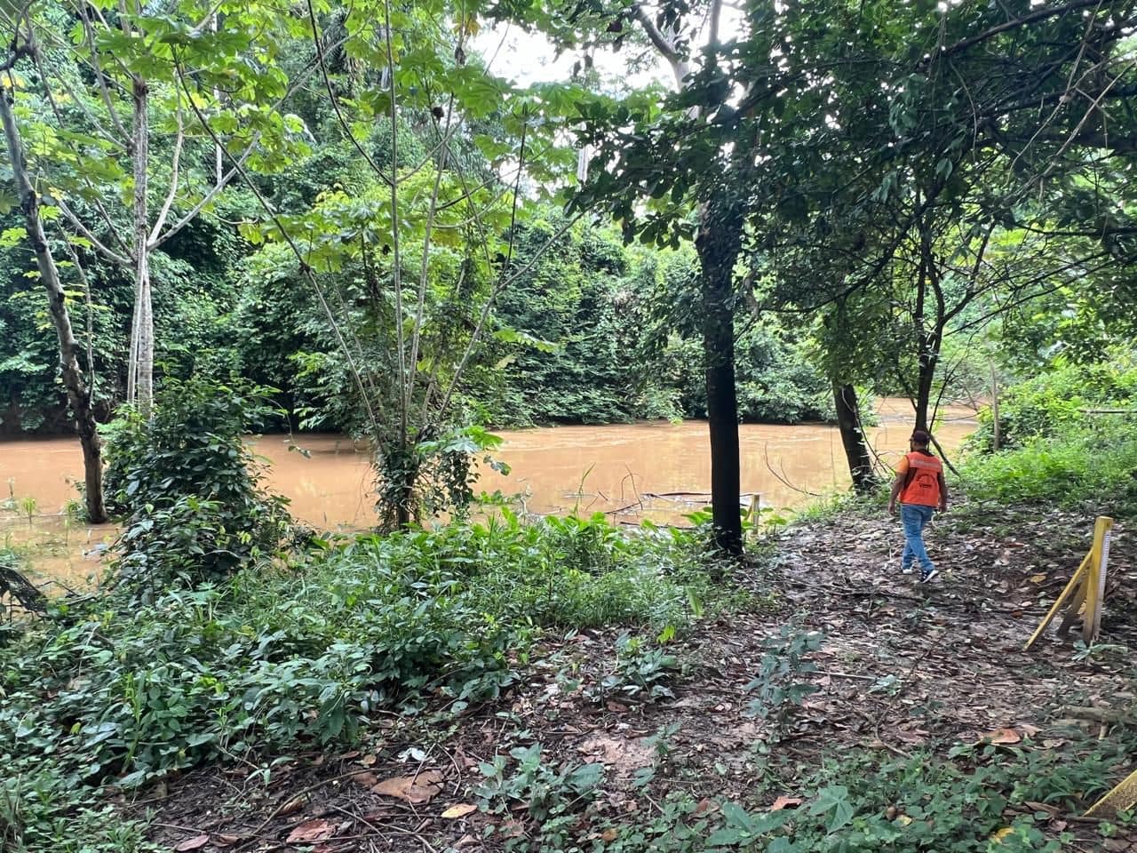 Em Rio Branco, nível do igarapé São Francisco sobe 1,45m em 24h; Defesa Civil intensifica monitoramento