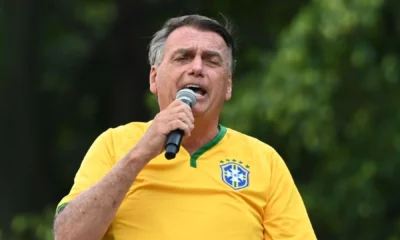 Bolsonaro reafirmou que pretende disputar a eleição de 2026 • 25/02/2024 - André Ribeiro/TheNews2/Estadão Conteúdo