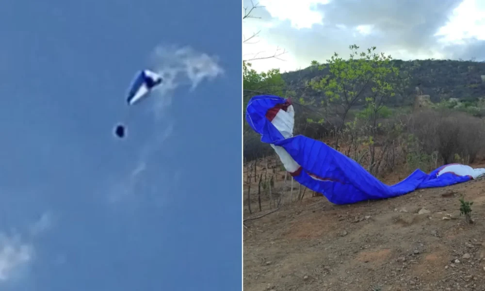 Video-Turista-morre-apos-queda-de-parapente-no-Sertao-da-Paraiba Turista morre após queda de parapente no Sertão da Paraíba • Reprodução