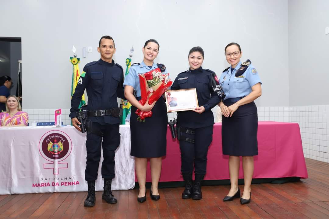 PMAC celebra 5 anos da Patrulha Maria da Penha e lança revista histórica