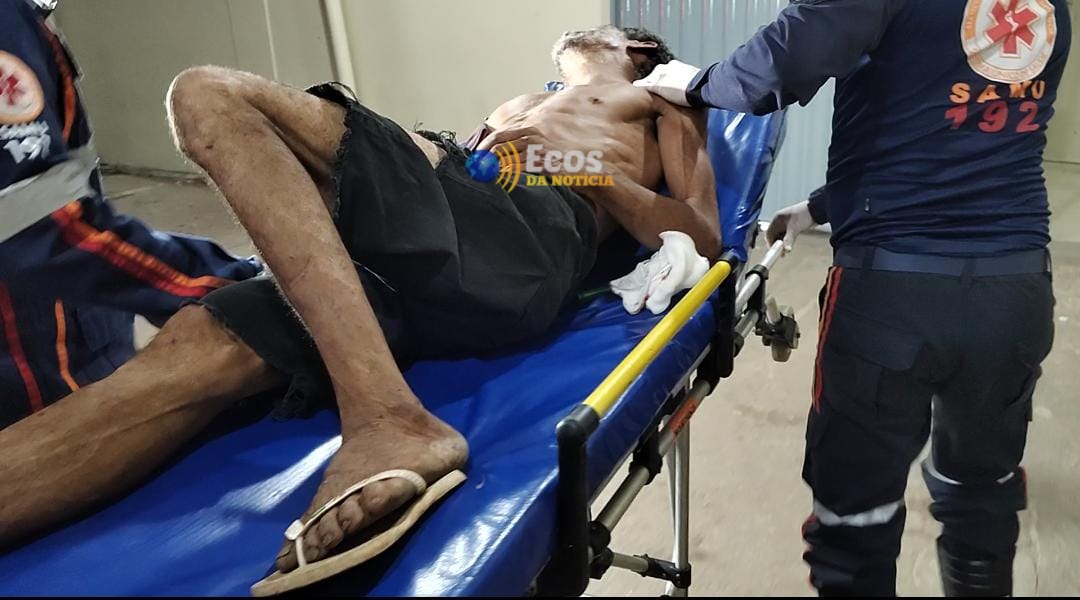 Discussão entre dependentes químicos deixa um esfaqueado